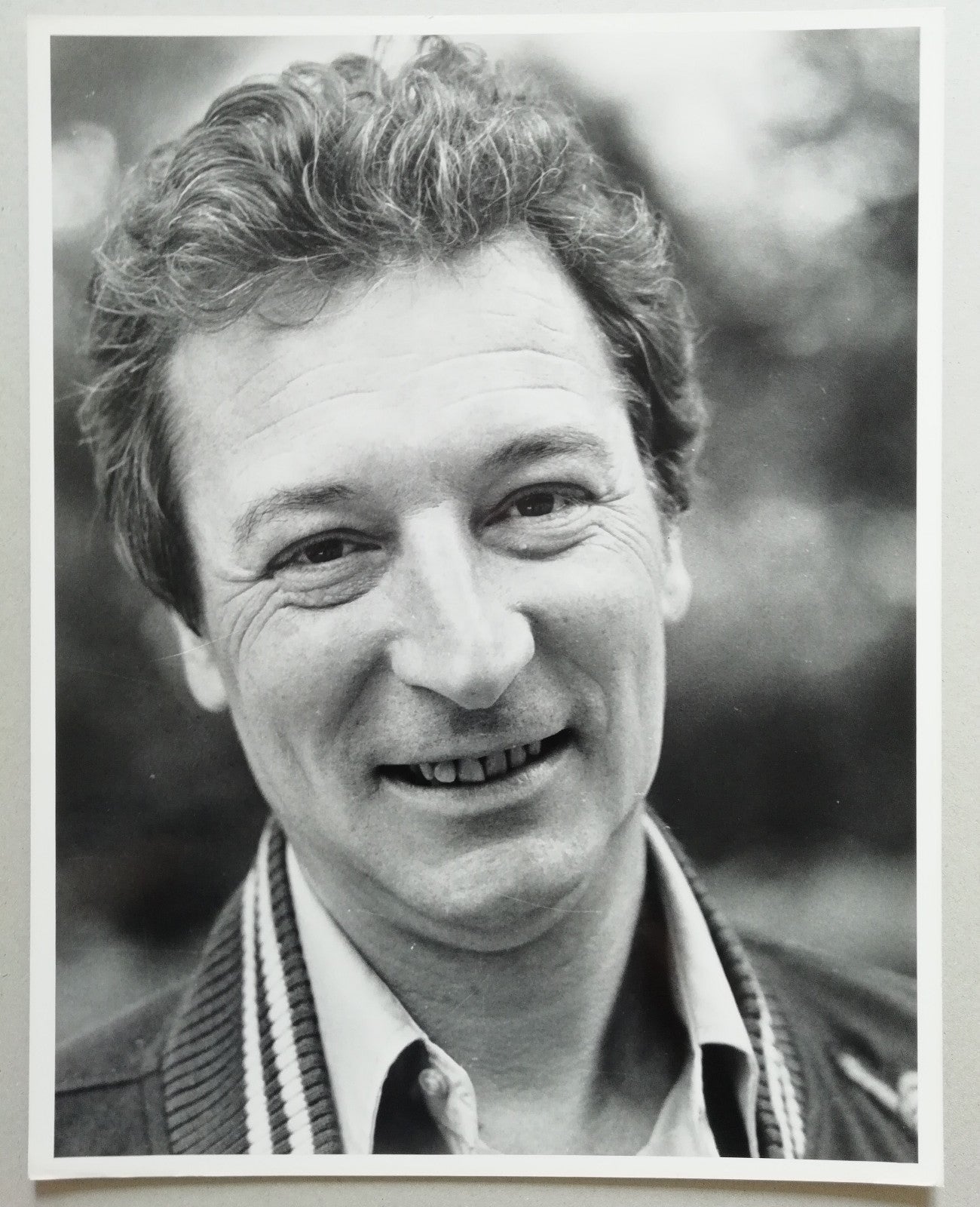 photo Sébastien Japrisot (1931-2003) écrivain tirage argentique époque v. 1980
