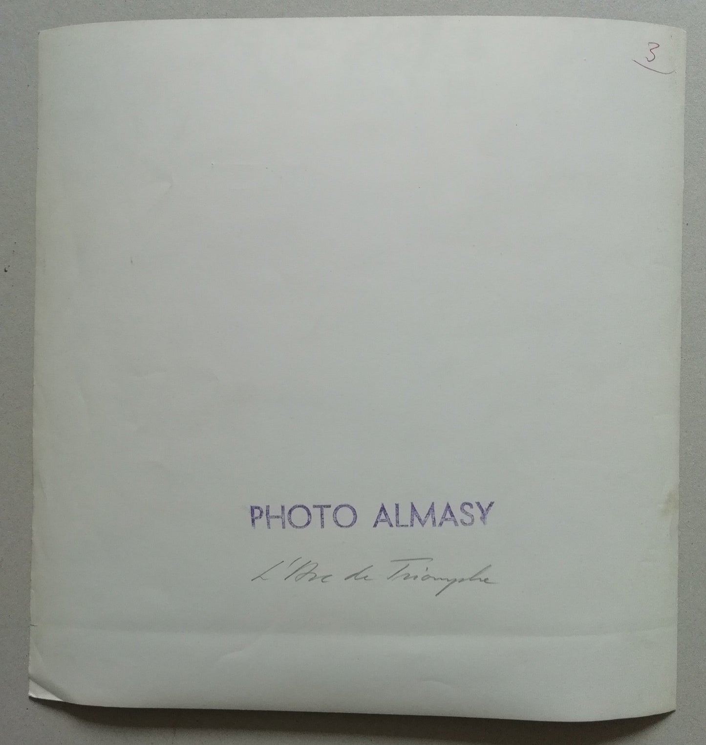 Paris Arc de Triomphe, Paris photographie argentique d’époque, vers 1950 Almasy