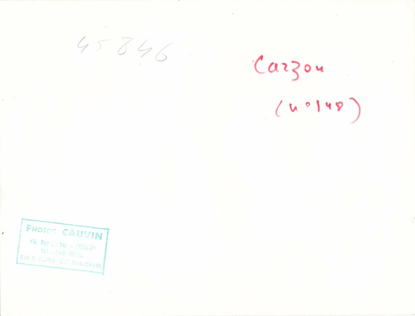 Jean CARZOU (1907-2000), peintre photo photographie époque peinture