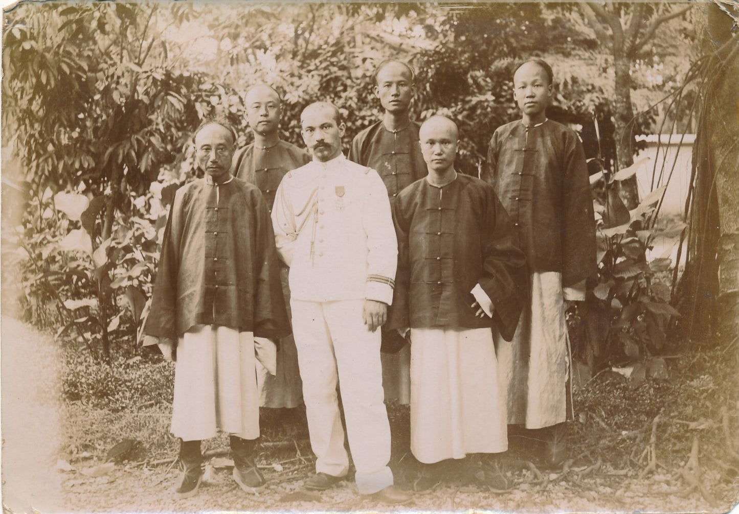 protectorat France Tonkin 5 photographies époque Chine photo militaria