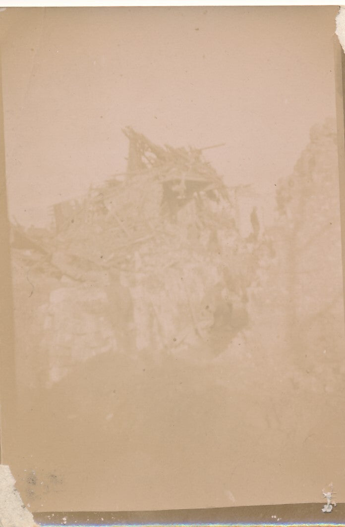 Neuville sur Vaast août 1915 Guerre 1914 militaria 5 photos photographie
