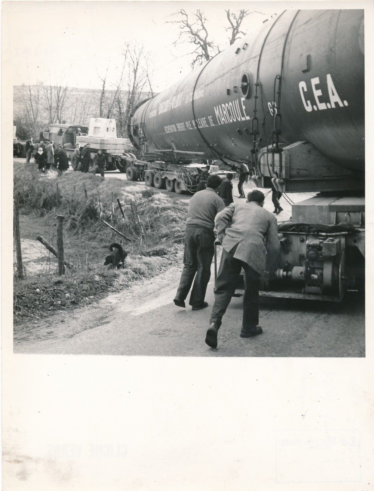 Site Marcoule nucléaire 1957 CEA Babcock 15 photo 7 Ekta bel ensemble Wicox