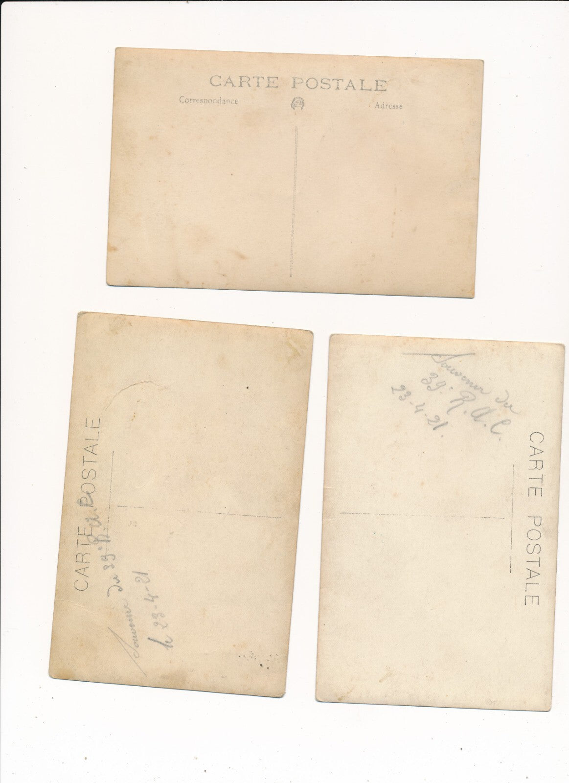 Militaria 39e régiment 13 CPAS époque ET cdv Mounier Bizerte photo