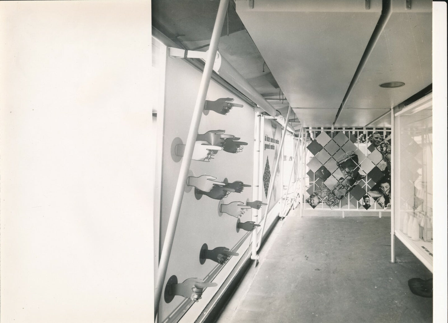 1952 Bestaan barges Hollande exposition plan Marshall 18 photo photographie USA