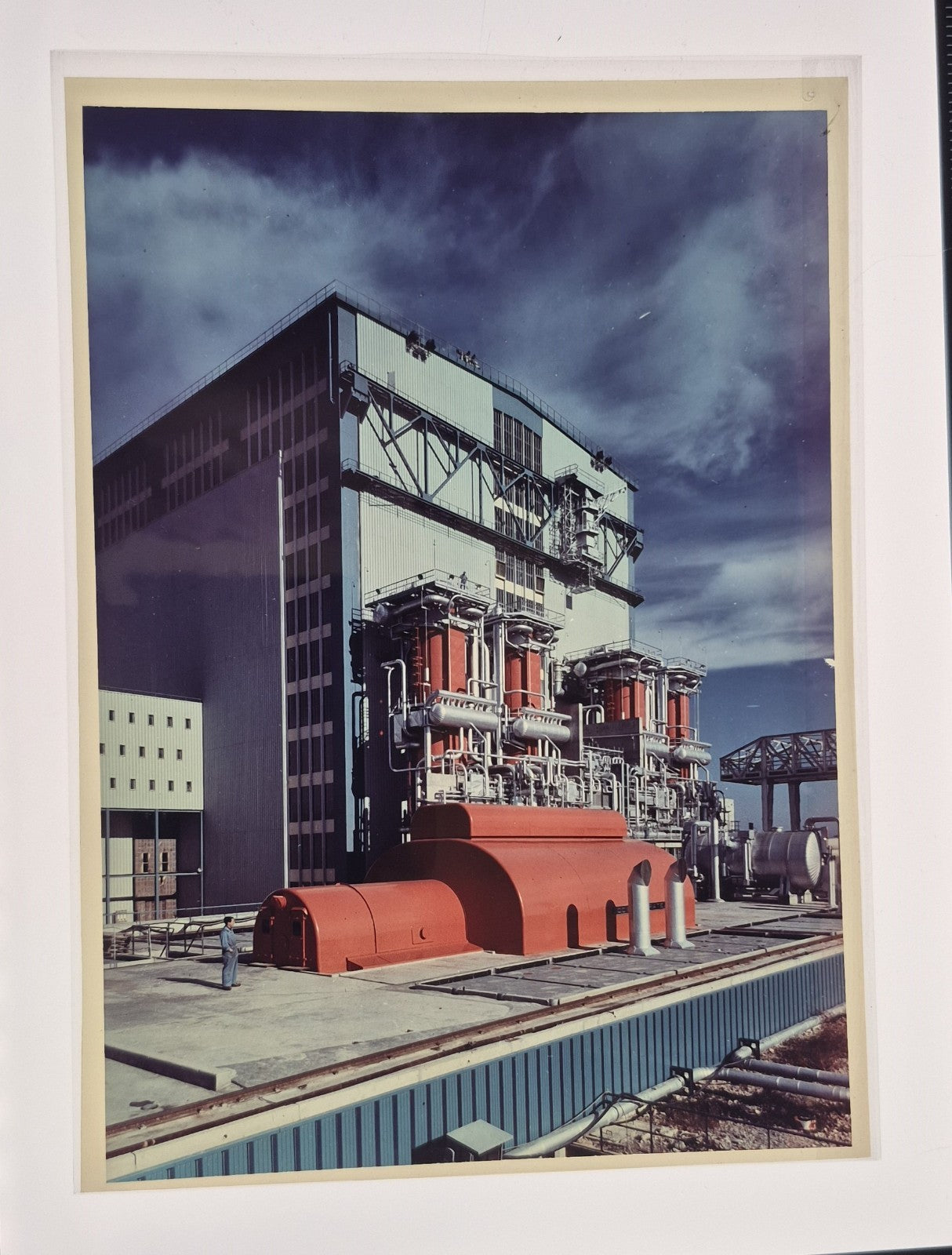 Site Marcoule nucléaire 1957 CEA Babcock 15 photo 7 Ekta bel ensemble Wicox