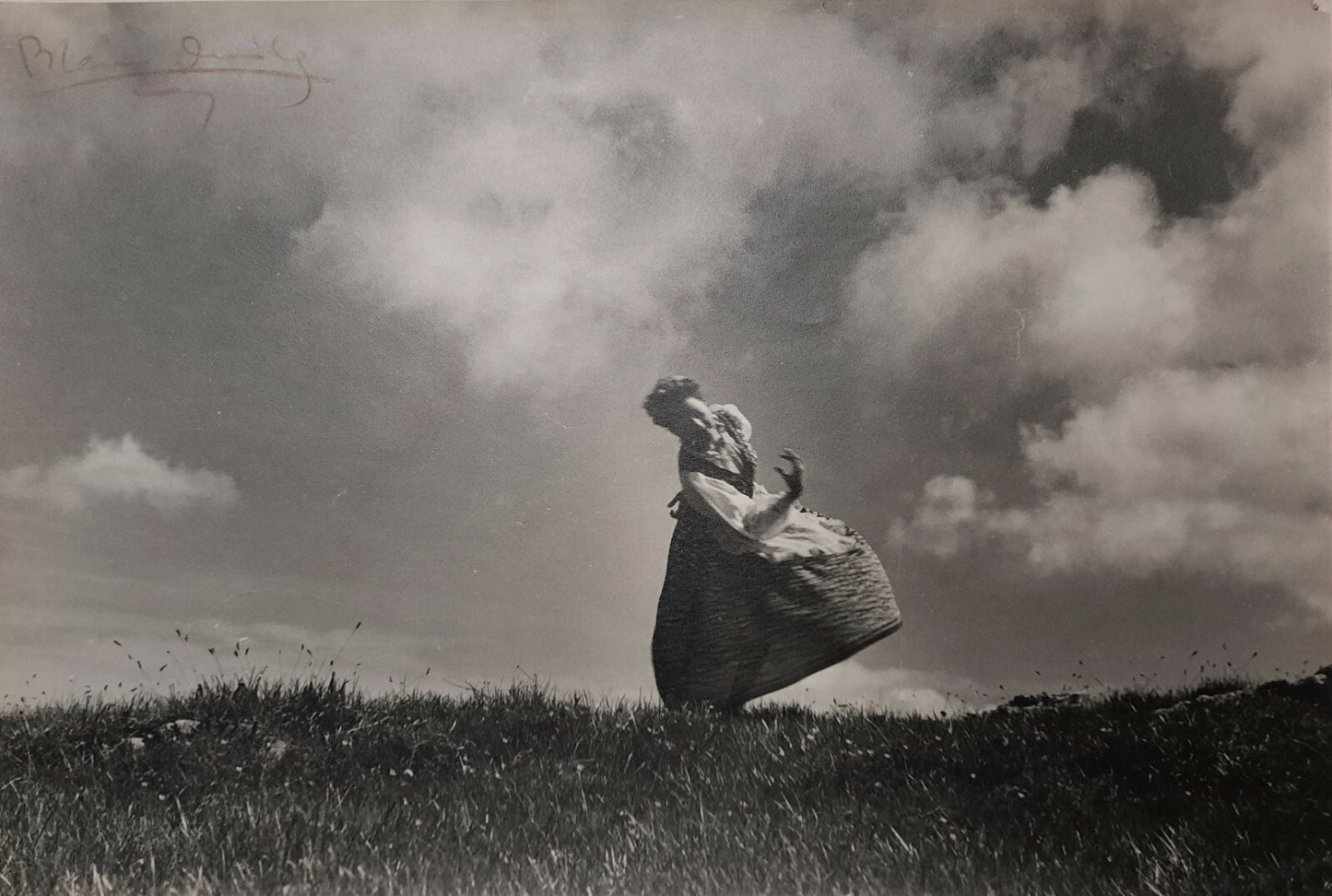 Théo BLANC Antoine DEMILLY Danse champêtre, années 1930 photo photographie