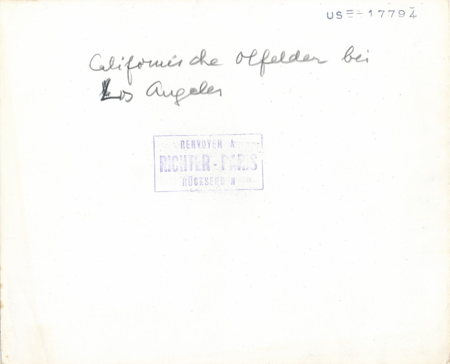 Puits de pétrole Californie vers 1930-40 photo photographie époque