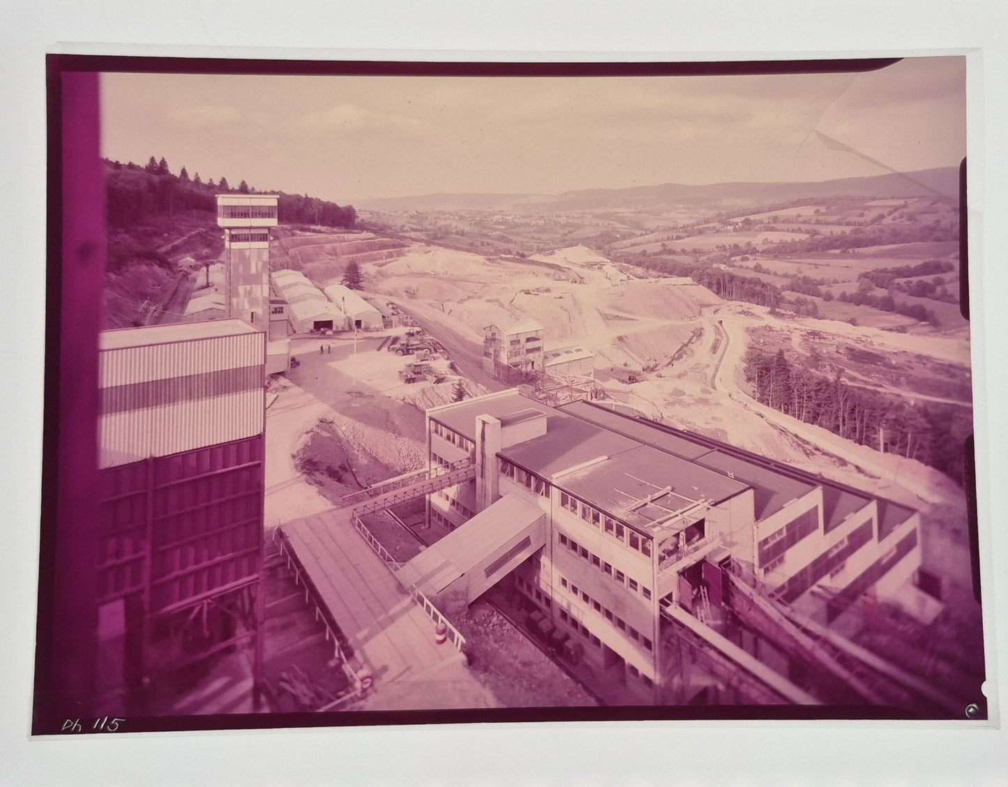 Site Marcoule nucléaire 1957 CEA Babcock 15 photo 7 Ekta bel ensemble Wicox