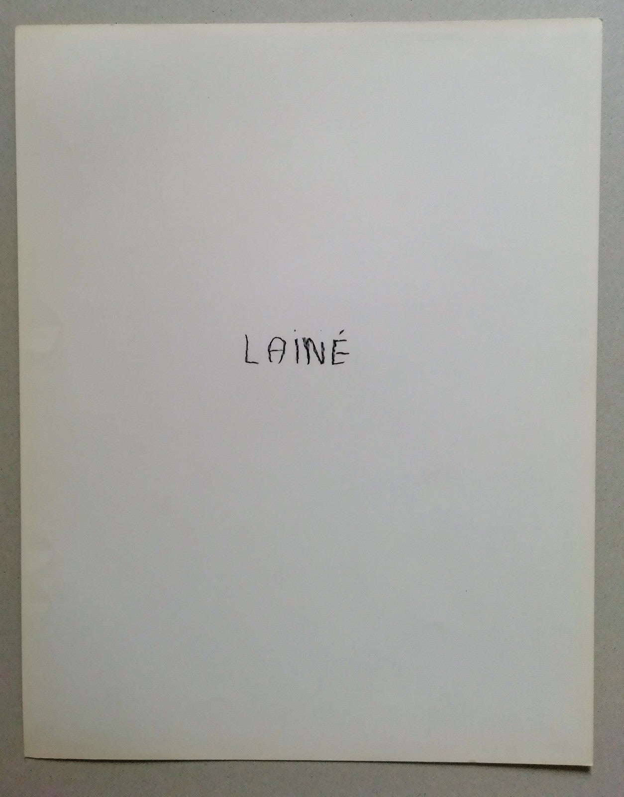 photo Pascal Lainé (1942-), écrivain tirage argentique éqpoque v. 1980