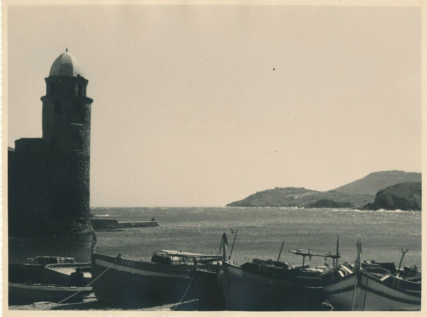 Photographie photo Maroc côte village 4 tirages argentiques Jean BELIN années 50