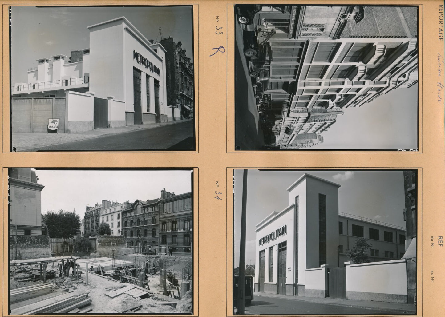 Lucien Hervé 44 épreuves argentiques époque reportage architecture béton Paris