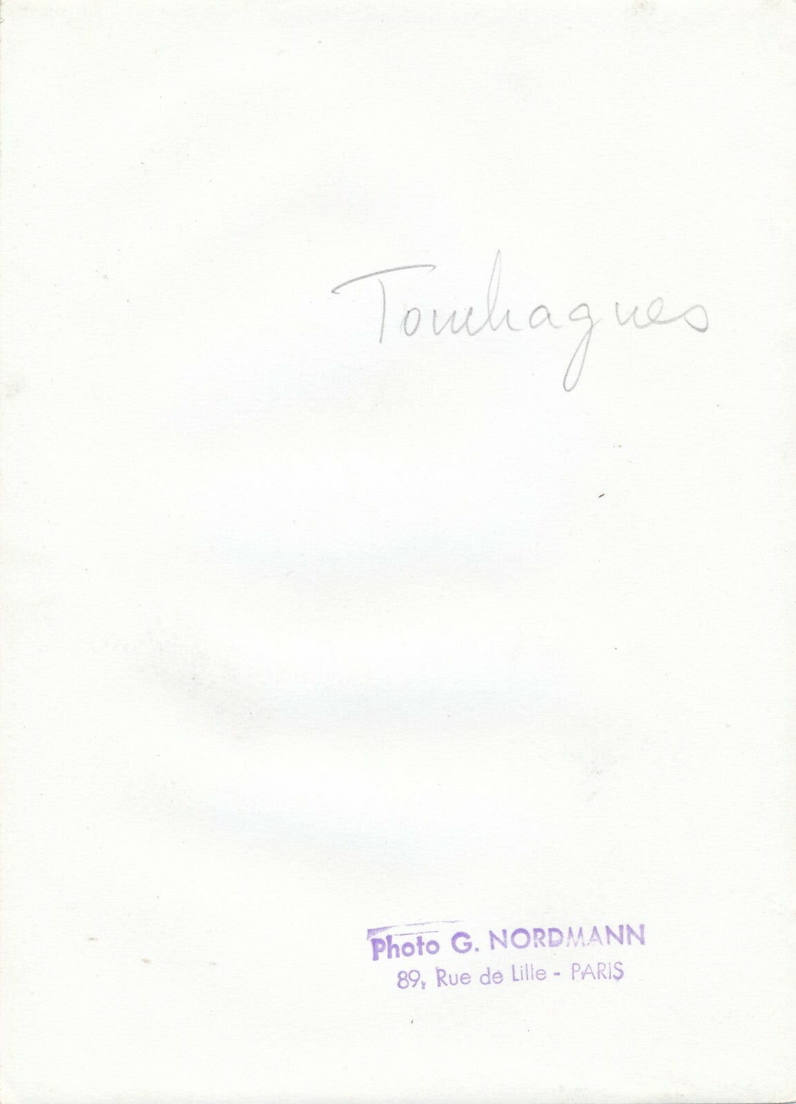 Louis Touchagues peintre peinture Photographie photo argentique époque