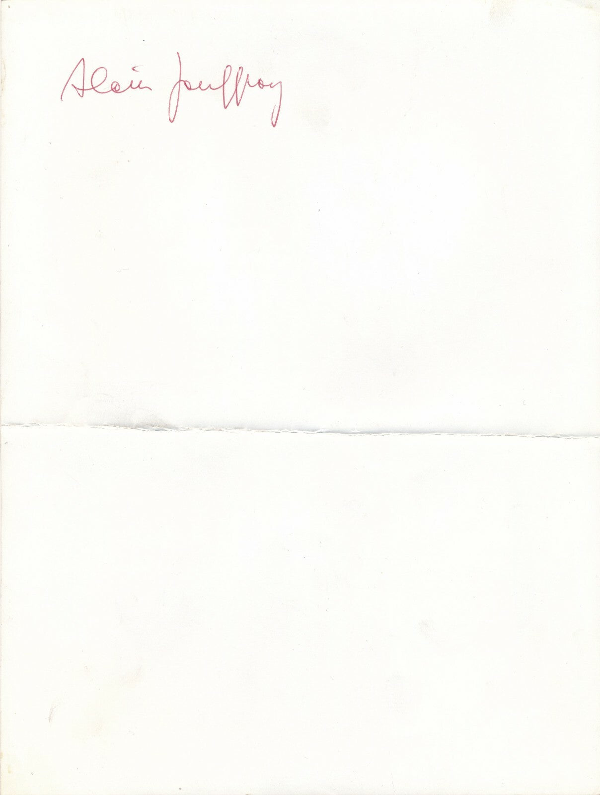 Alain JOUFFROY manifestation Anti-Procès 1960 photo photographie