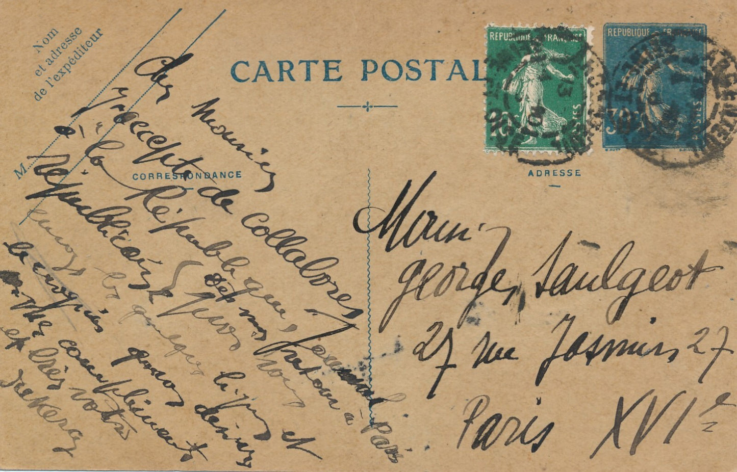 Pierre DUKERCY autographe signé, autoportrait dessin et photographie photo