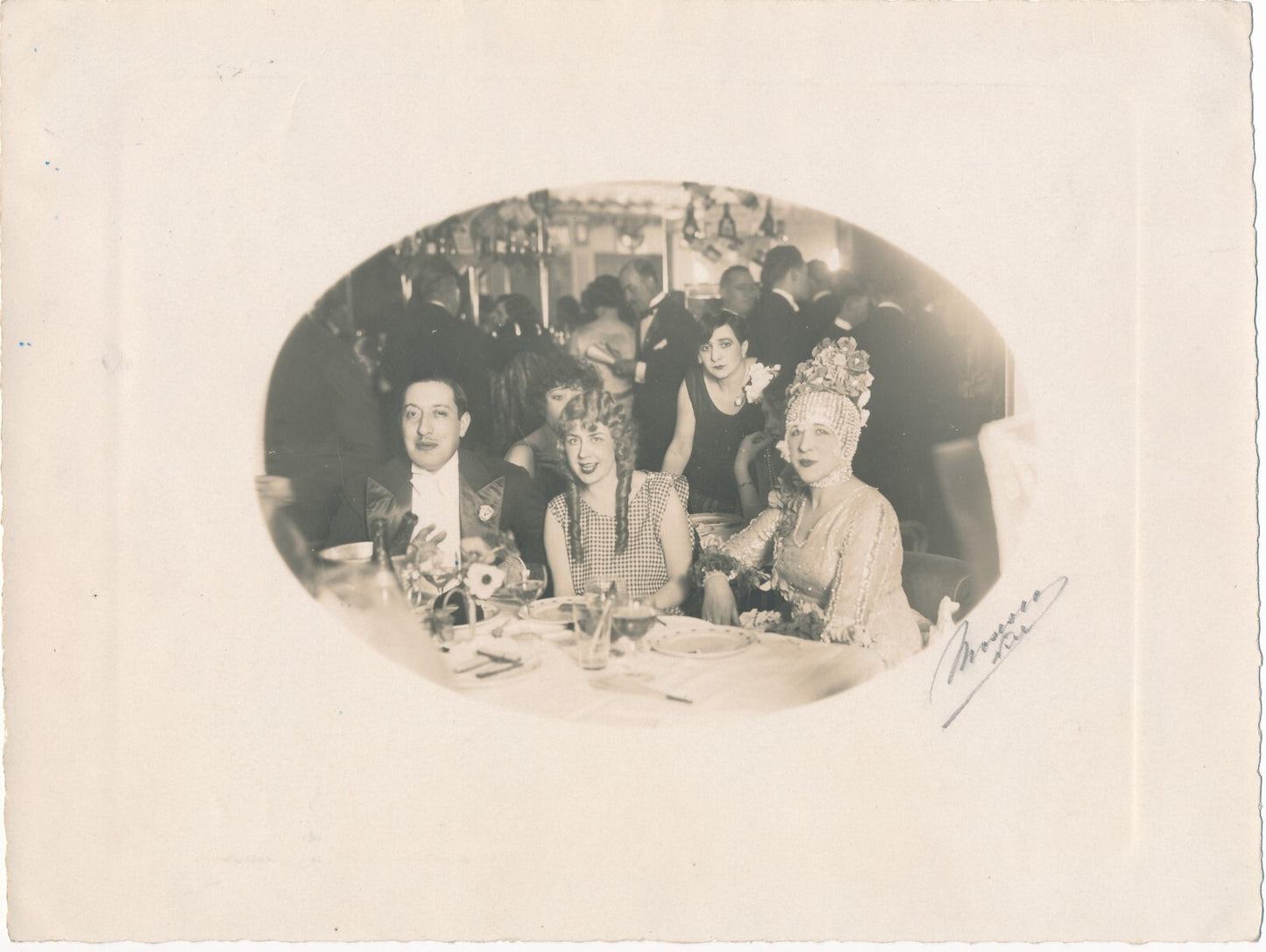 Jacqueline FORD actrice 2 photographies photo signée Nice époque Monesco