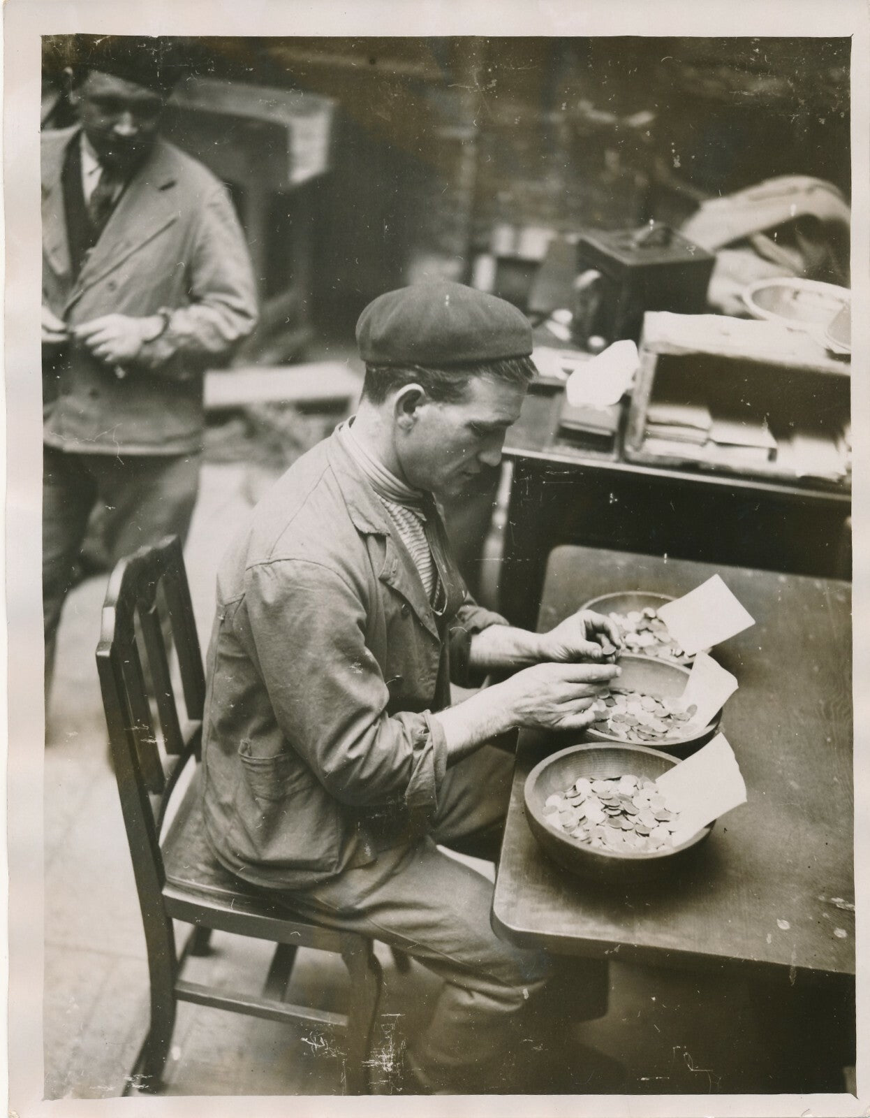 Monnaie Production pièce 100 francs or 1935 4 photos photographie