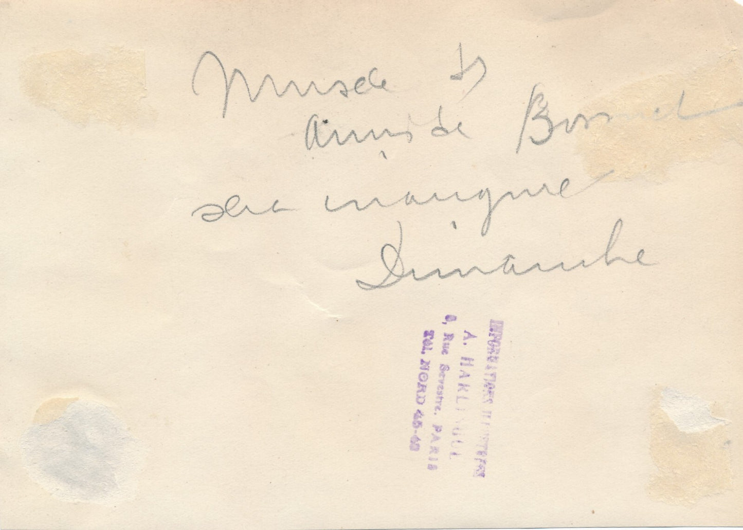 Intérieur musée Amis Bossuet Meaux photo photographie v. 1920