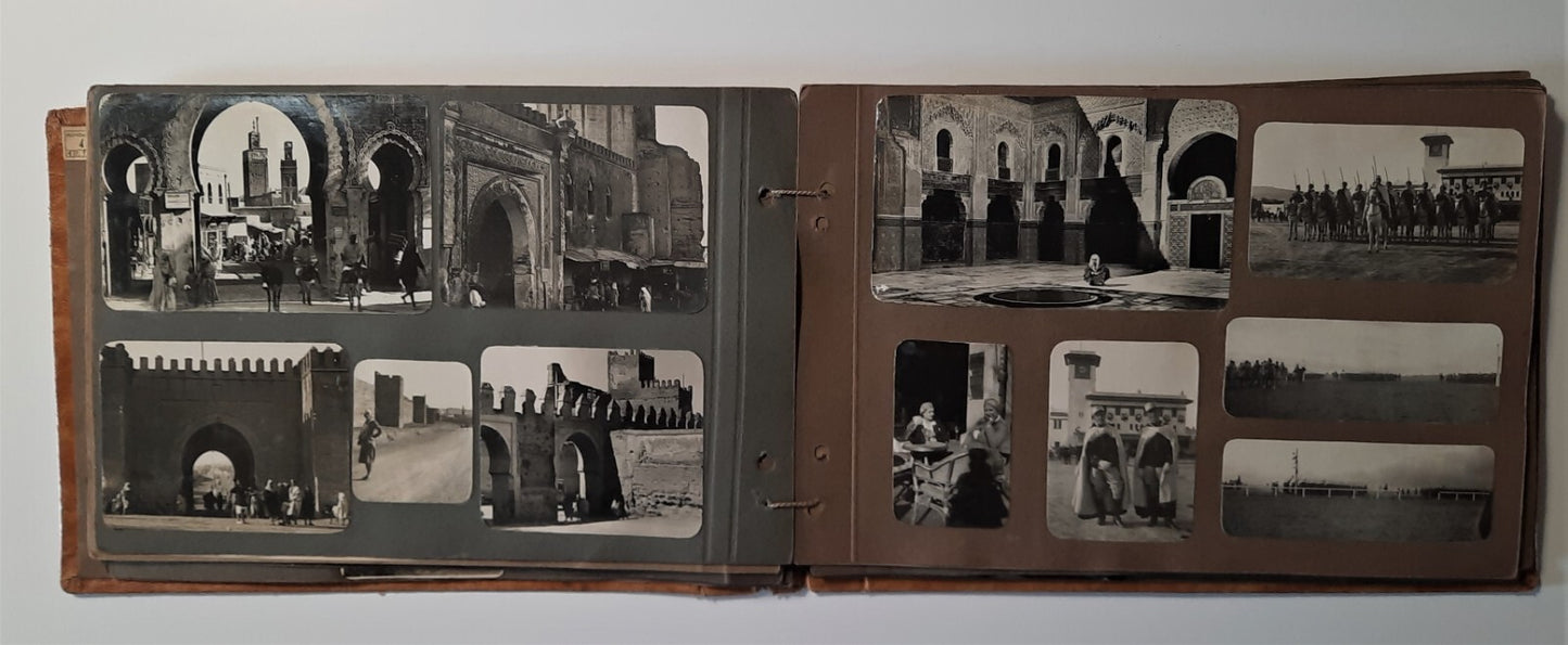 2 album photos illustrant la vie d'une femme (1920-1960) snapshots amateur