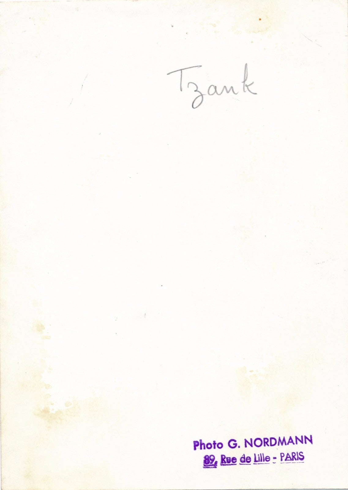 photo André Tzanck tirage argentique époque Nordmann v. 1950 peintre