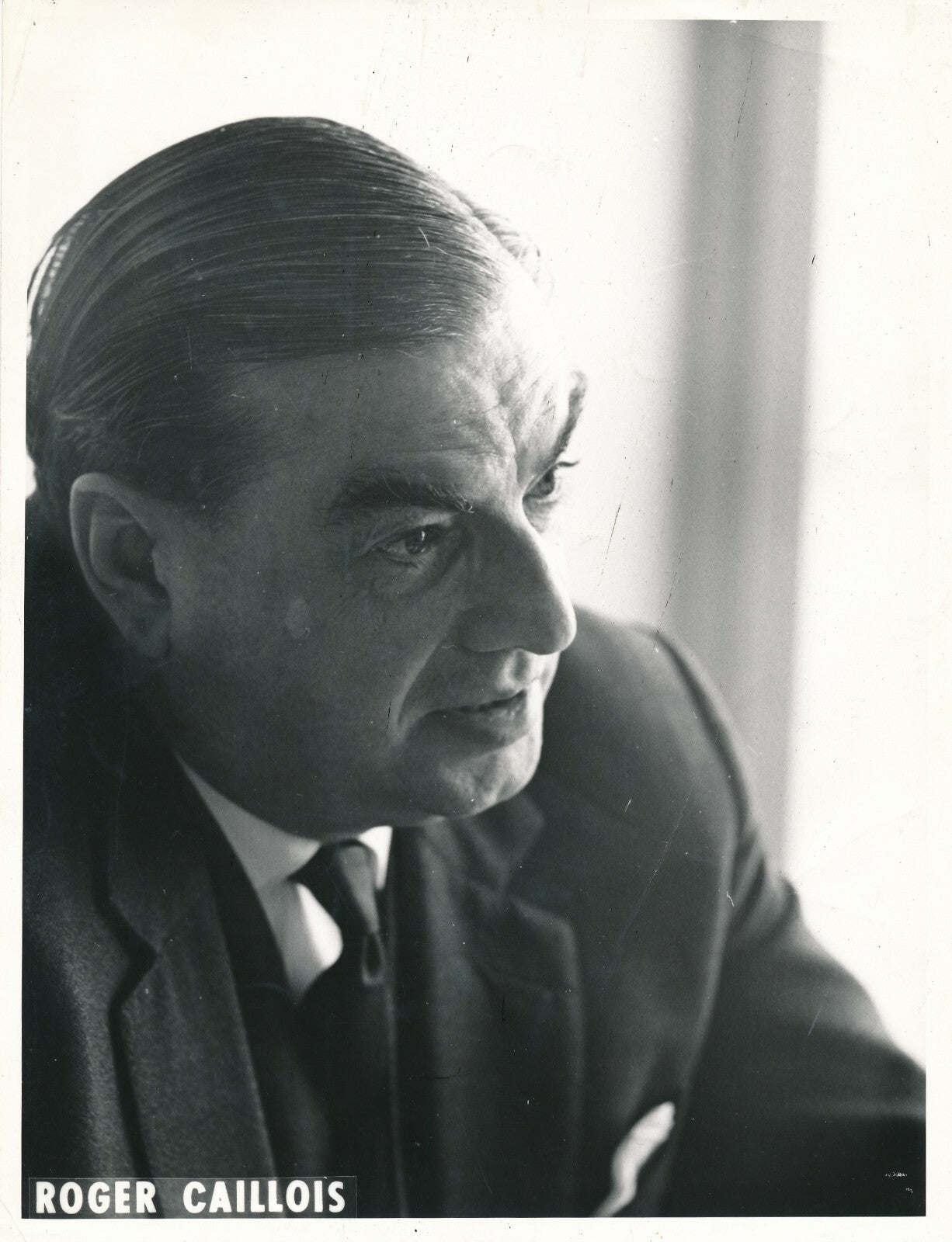 Roger CAILLOIS (1913-1978), écrivain photo photographie époque