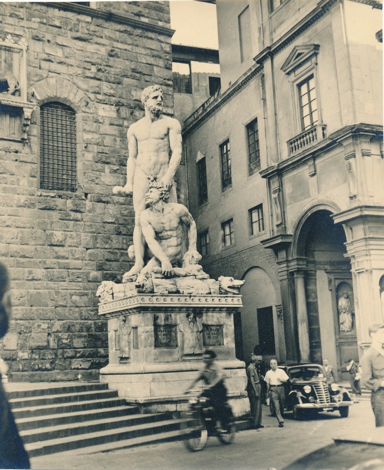 Venise Italie 4 photographies Saint Marc Statue vue plongeante