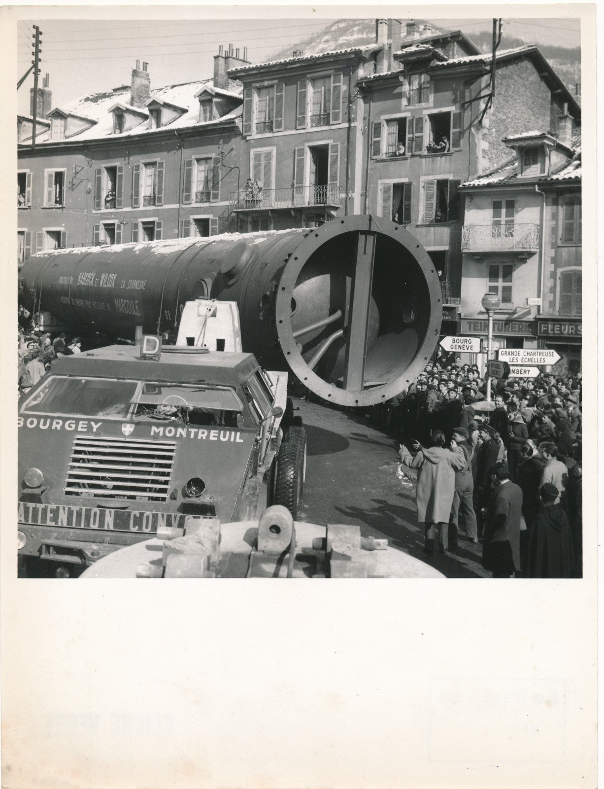 Site Marcoule nucléaire 1957 CEA Babcock 15 photo 7 Ekta bel ensemble Wicox