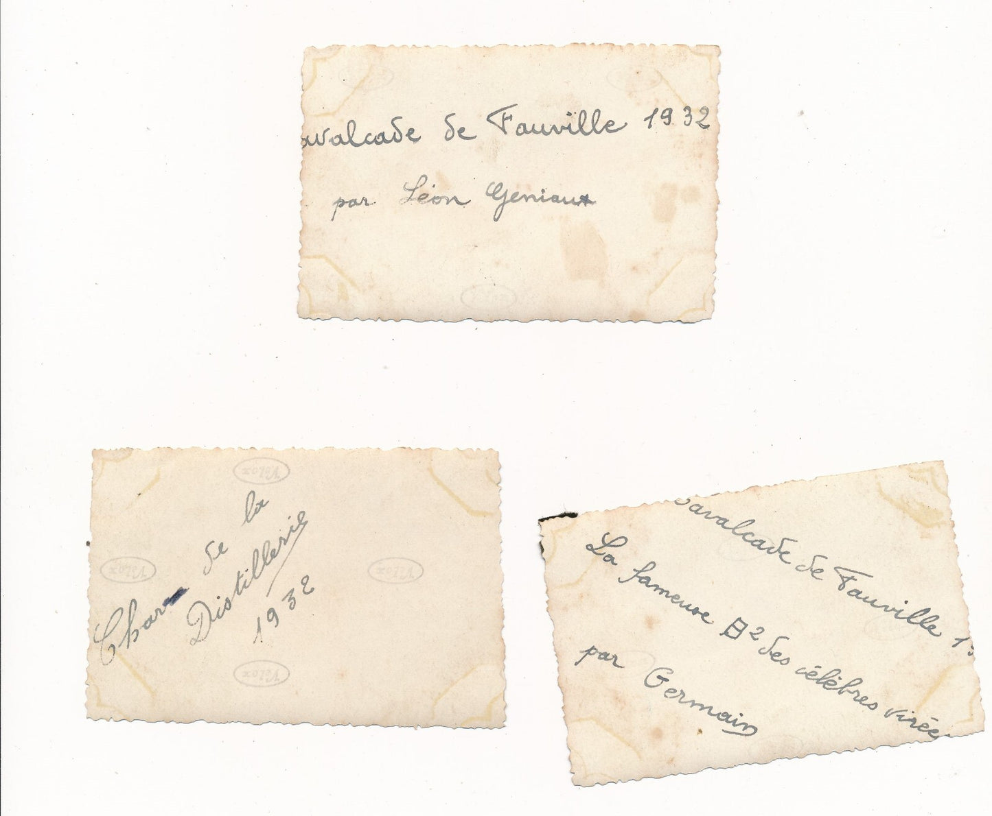 Corso Cavalcade Fauville en Caux Seine-Maritime 1932 11 photos et 2 cartes photo