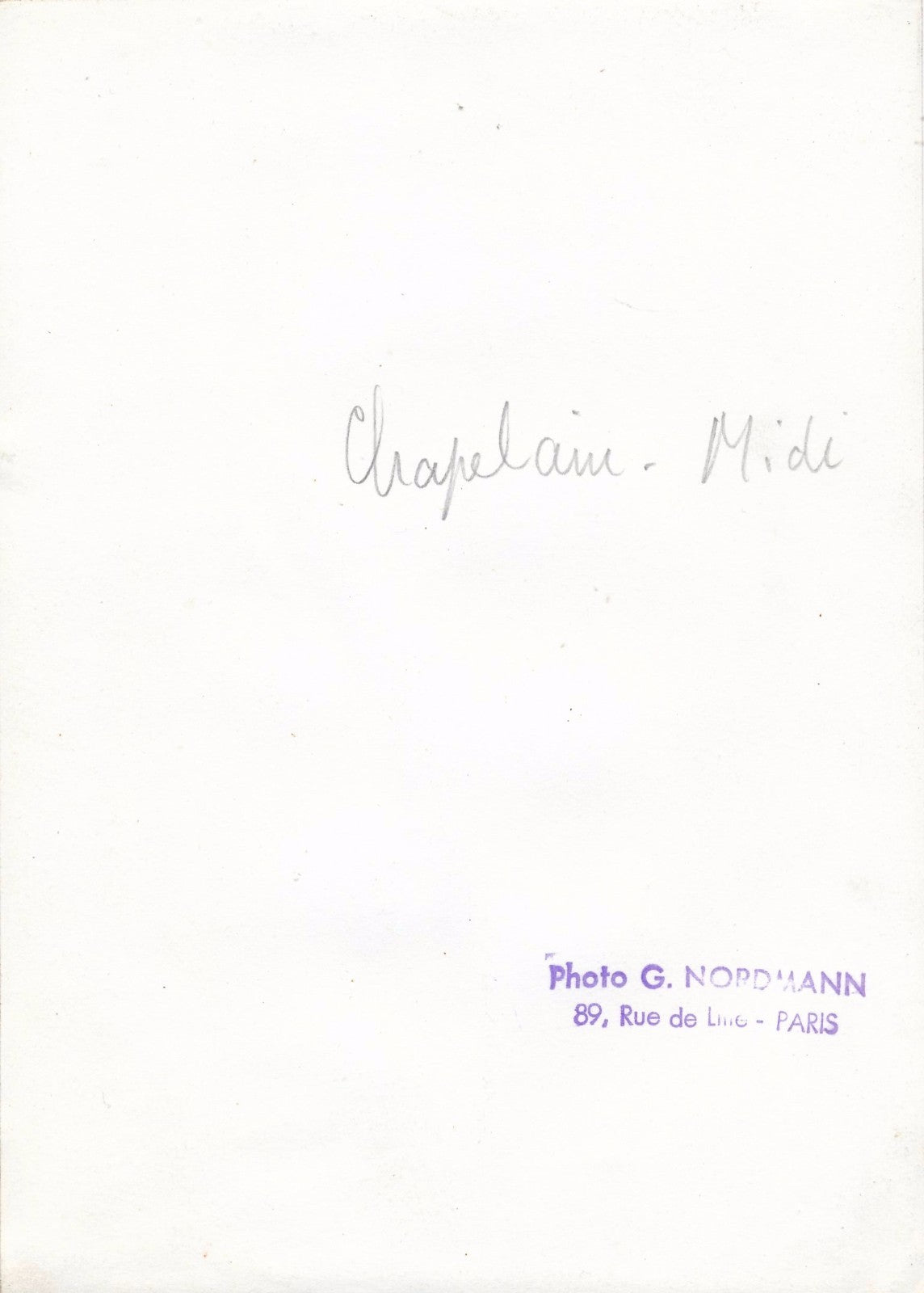 photo Roger Chapelain Midy tirage argentique époque Nordmann 1950 peintre