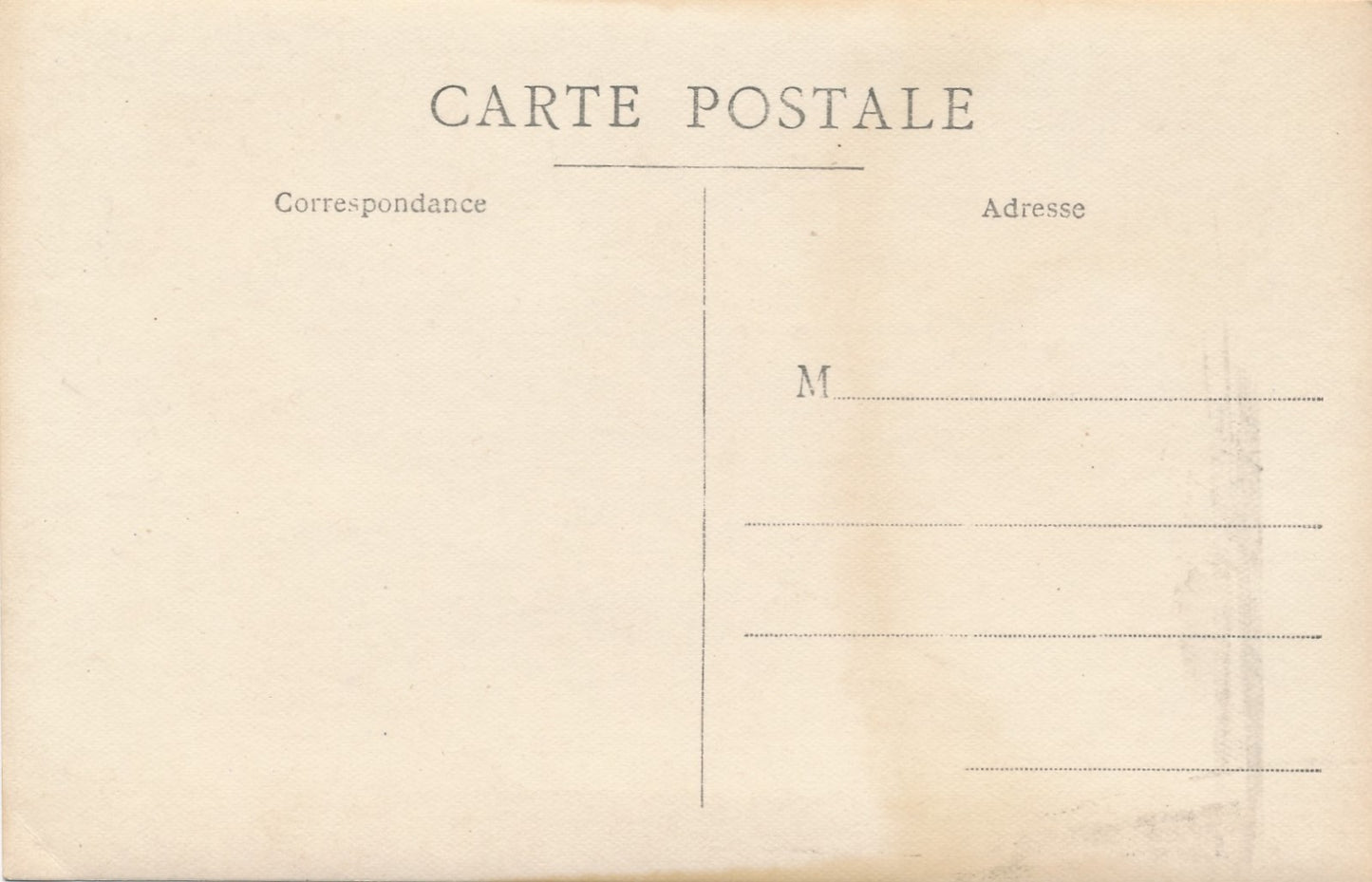 Photo snapshot double exposition argentique amateur dos carte postale