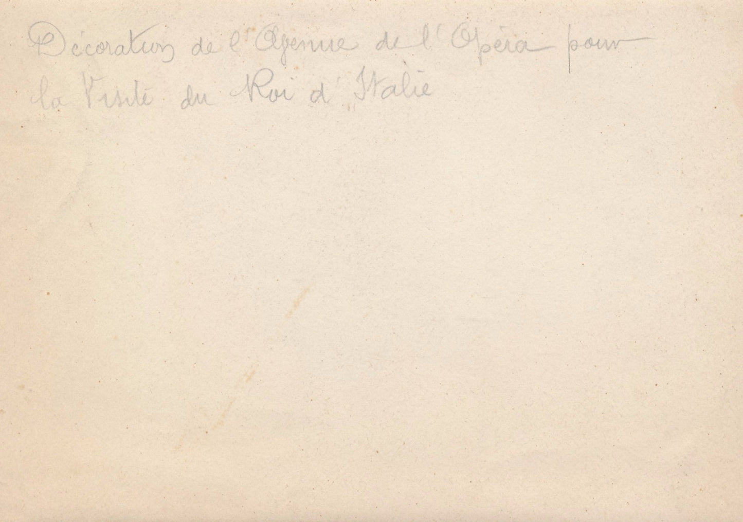 Photographie Paris Victor Emmanuel III Italie visite tirage argentique 1903
