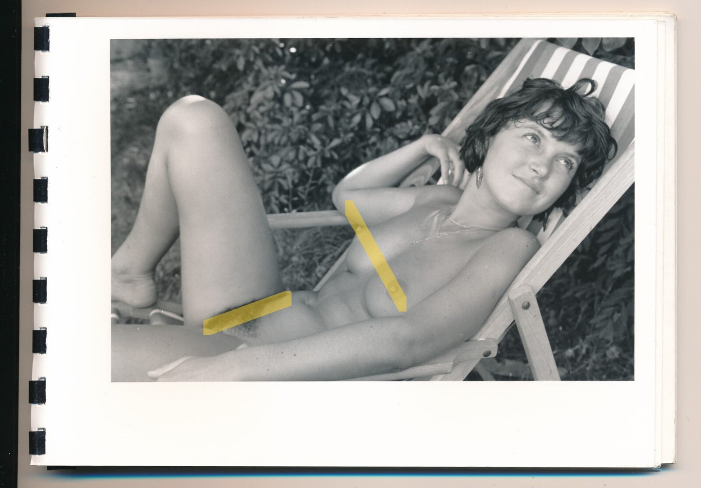 Carnet relié spirale 15 photographie photo étude nu femme sexy