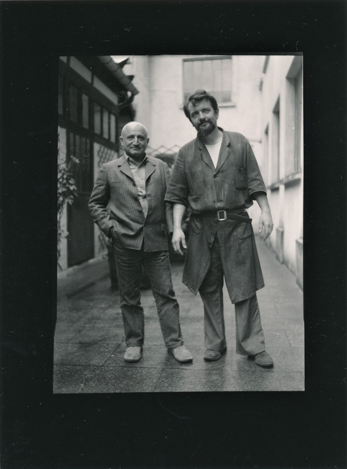 Photographie Tuvia BEERI (1929) peintre Tchécoslovaquie Israël tirage argentique