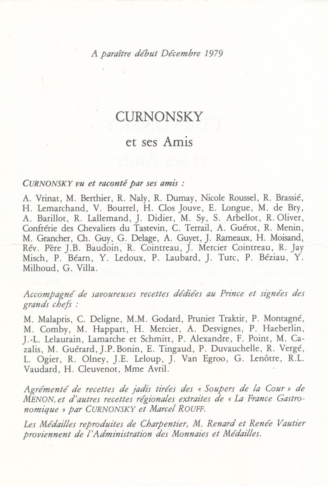 Curnonsky documentation photo photographie gastronomie 4 lettres Simon Arbellot