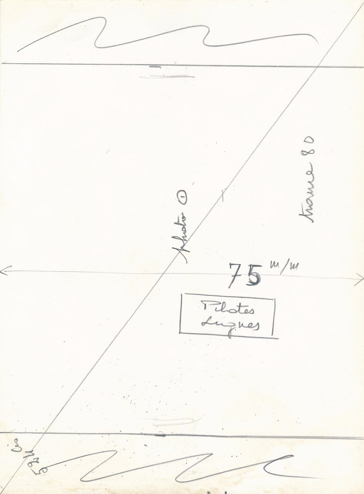 Tirage argentique d'époque Antenne de radiodiffusion années 1960 photographie