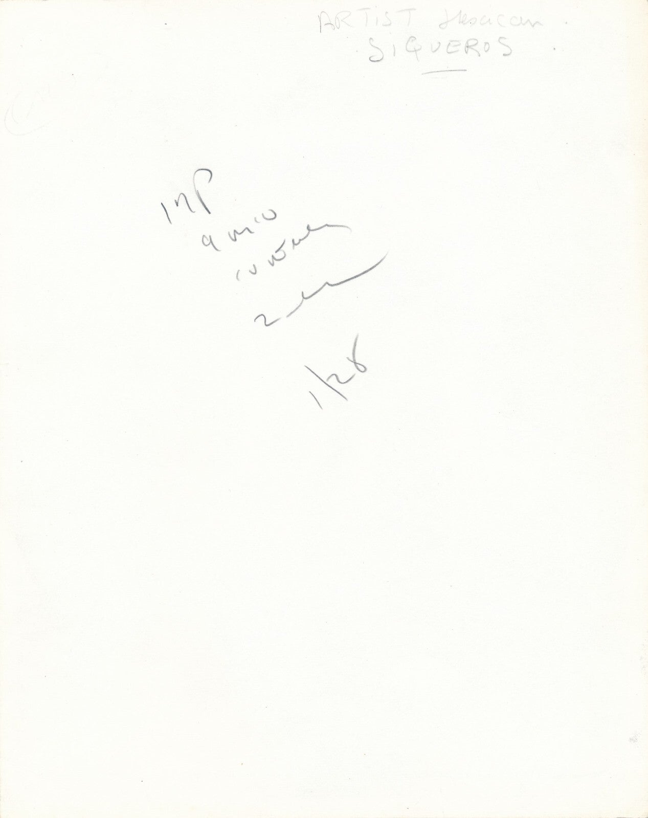 David Alfaro SIQUEIROS peintre muraliste Mexique photo photographiie époque