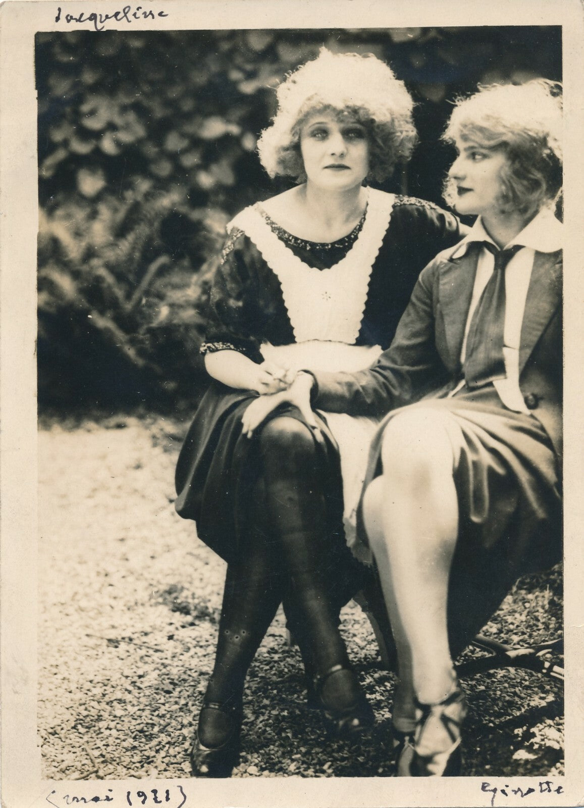 Ginette ARCHAMBAULT Félicien Champsaur 3 photographies autographe signées coquin