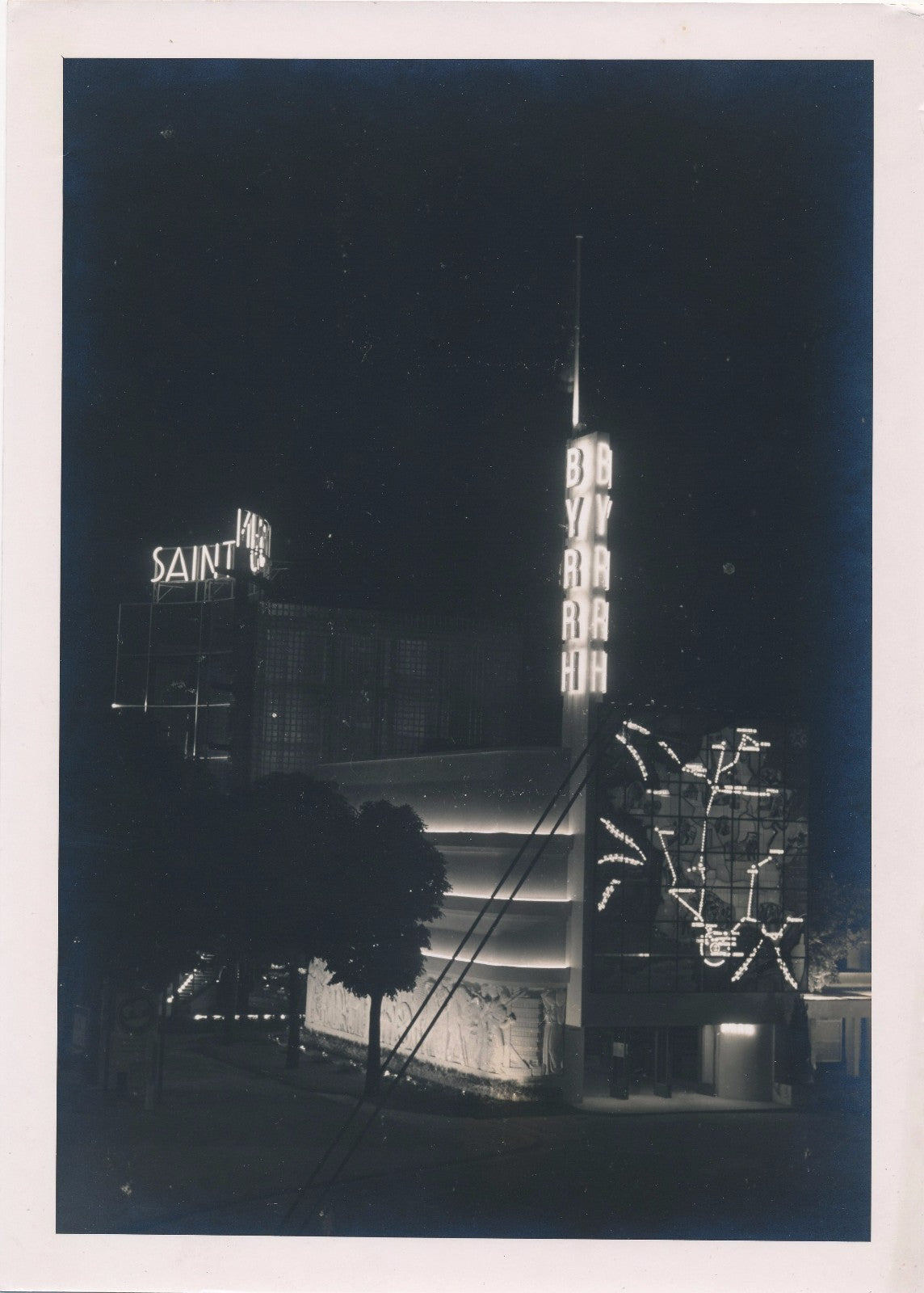 photo Paris Exposition Arts Techniques 1937 3 tirage époque Aluminium Byrrh