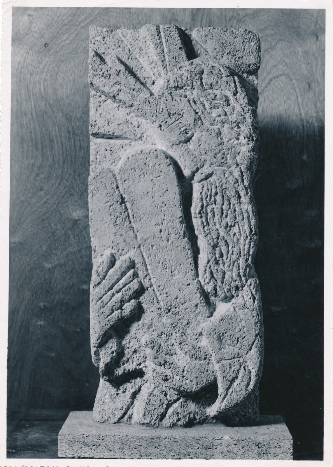 Sculpture Marc Chagall 6 photographie argentique photo Moïse David...