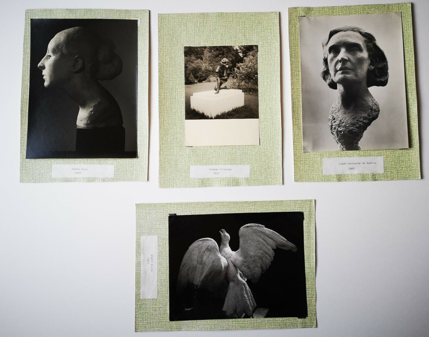 Gustave PIMIENTA (1888-1982), sculpteur plus de 70 photographies sculpture