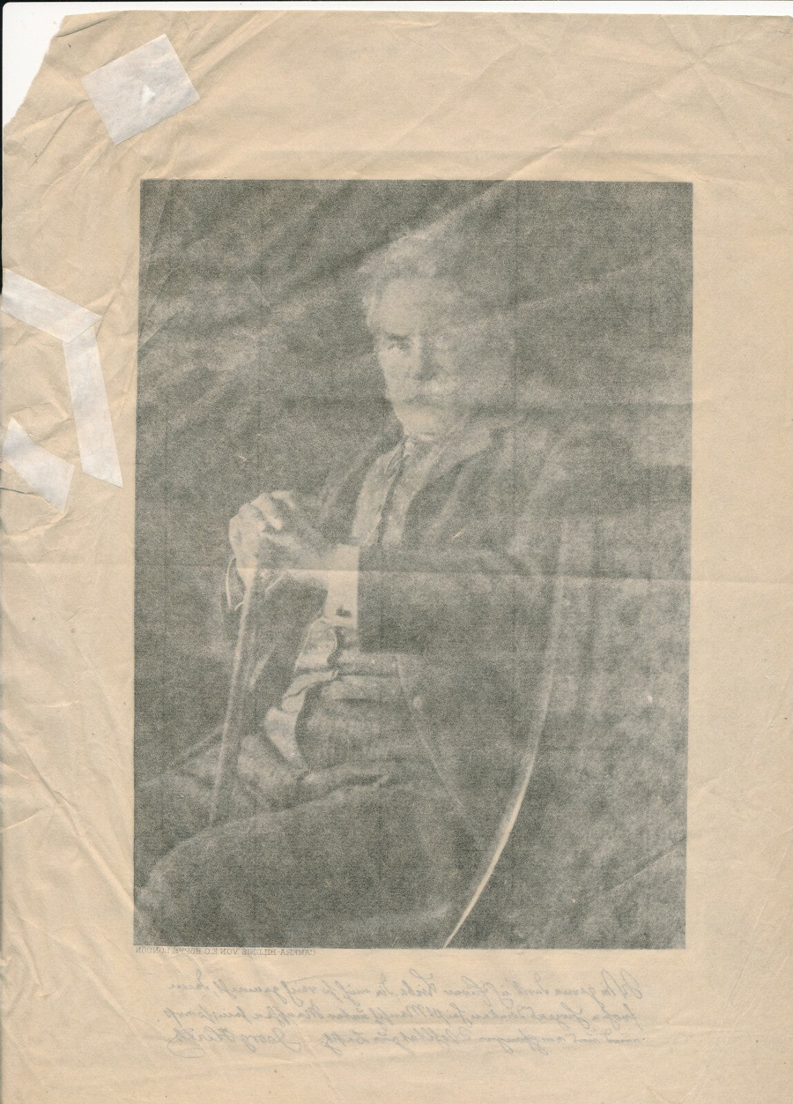 Georg HIRTH photo Emil Otto Hoppé photographie dédicacée signée