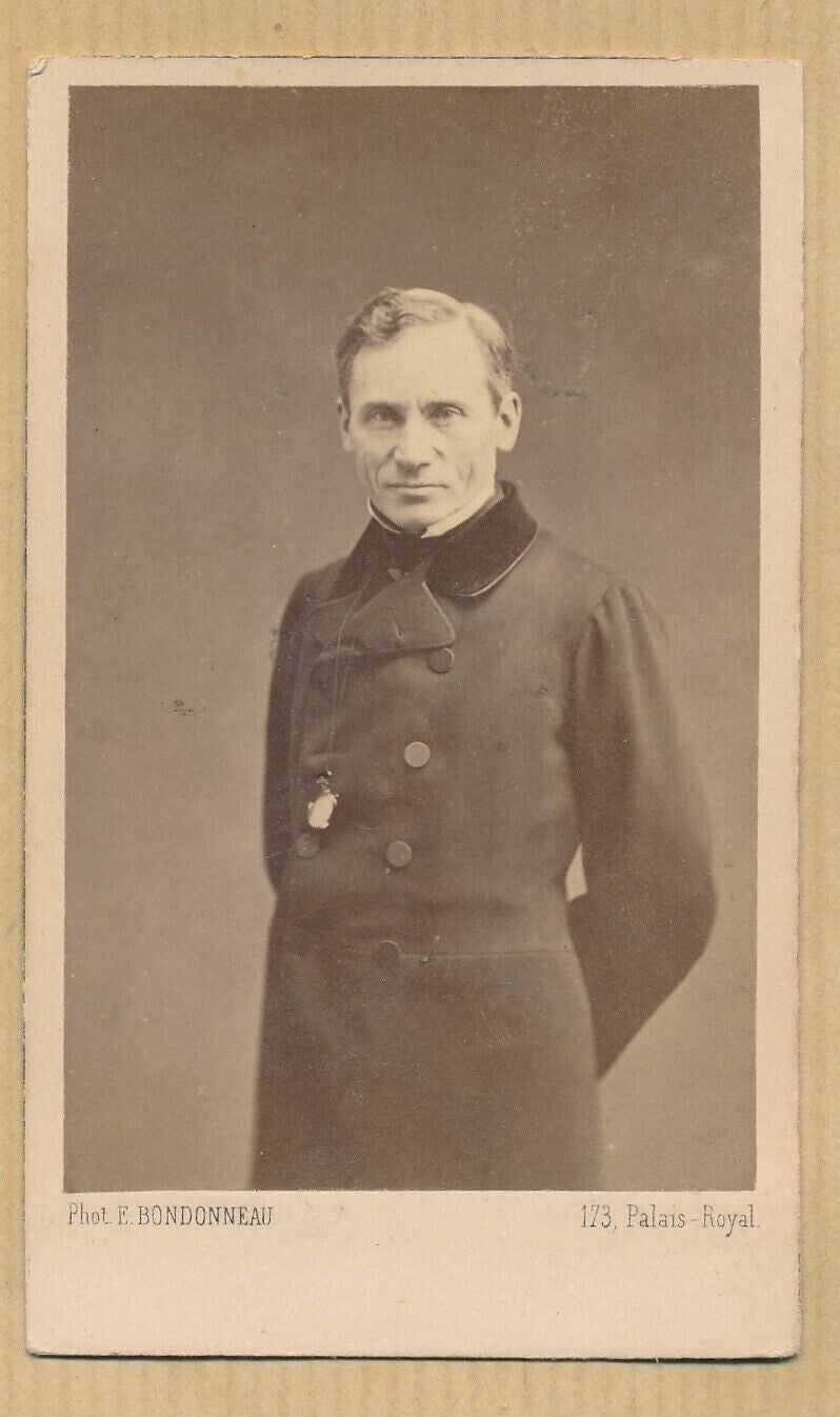 comédien François Joseph Pierre REGNIER photographie cdv Bondonneau