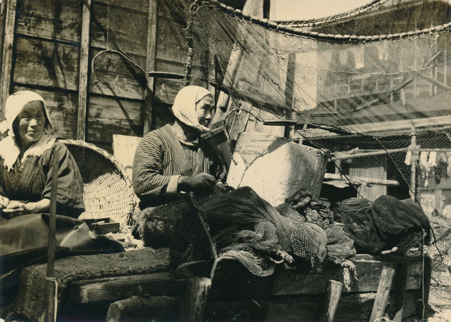 Marchande poisson Japon photo photographie snapshot
