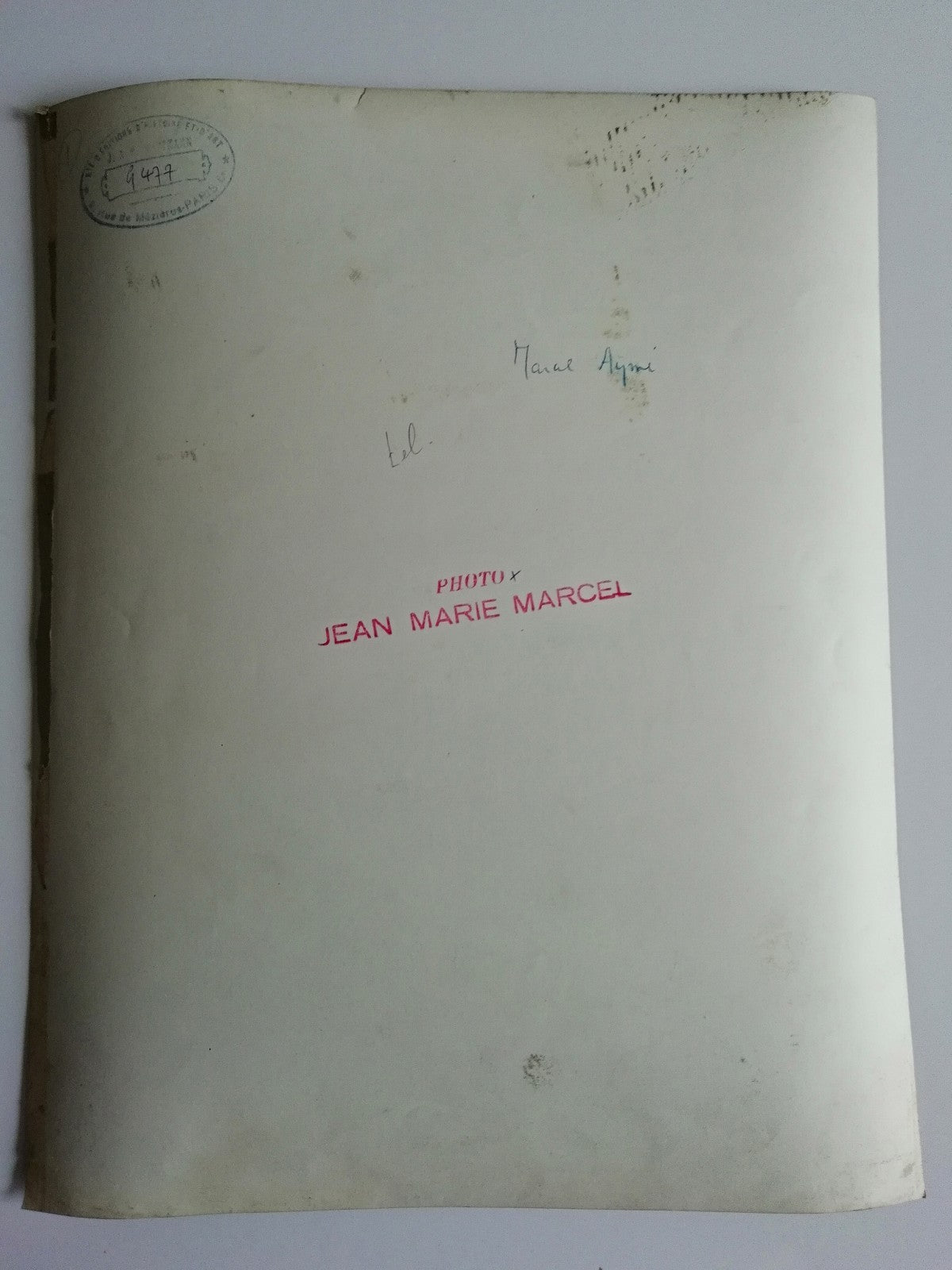 photo Marcel Aymé (1902-1967), écrivain tirage argentique vintage Marcel