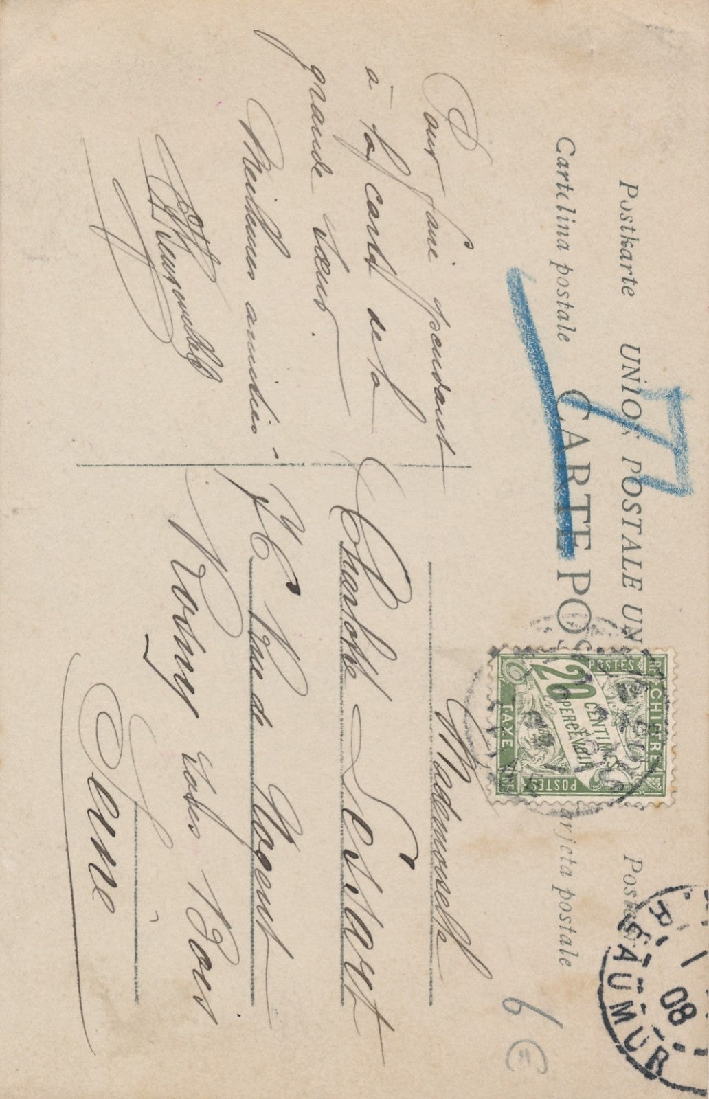 2 cartes postales argentique Sarah Bernhardt Aiglon couleur rehaussé