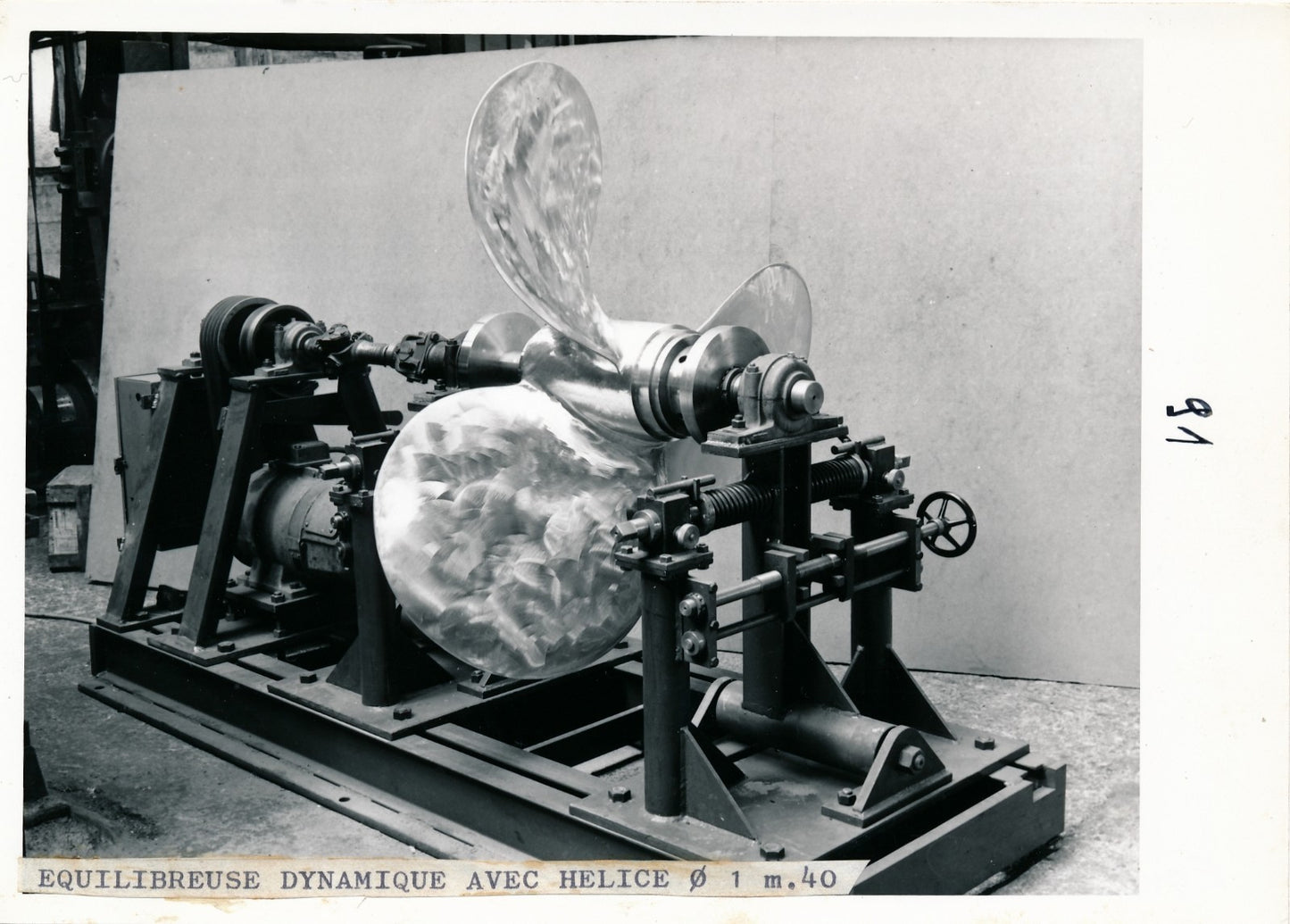 photo 12 Photographies hélice construction façonnage industrie Lot chalutier