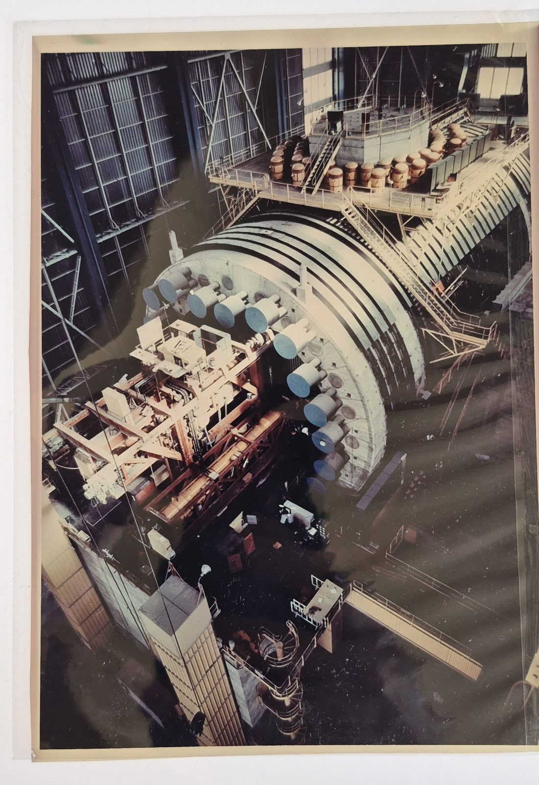 Site Marcoule nucléaire 1957 CEA Babcock 15 photo 7 Ekta bel ensemble Wicox