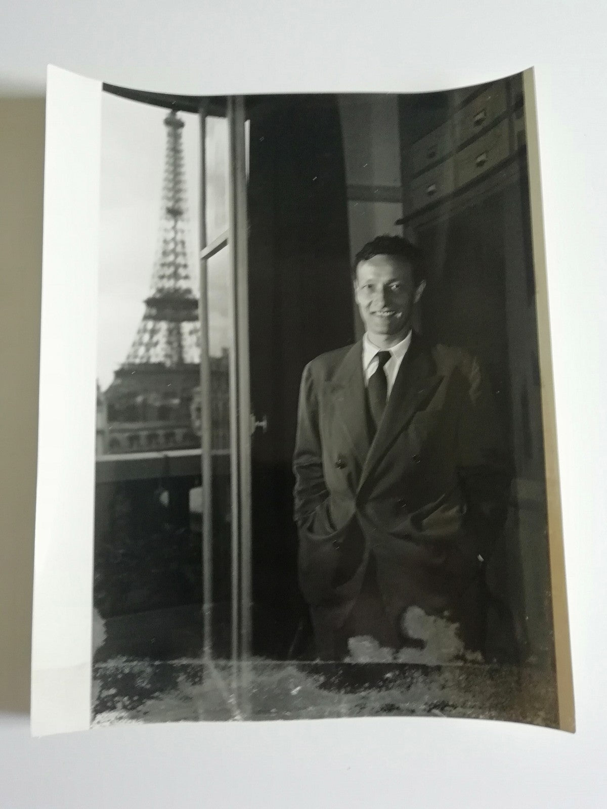 photo Jean-Louis Barrault acteur tirage argentique vintage Marcel