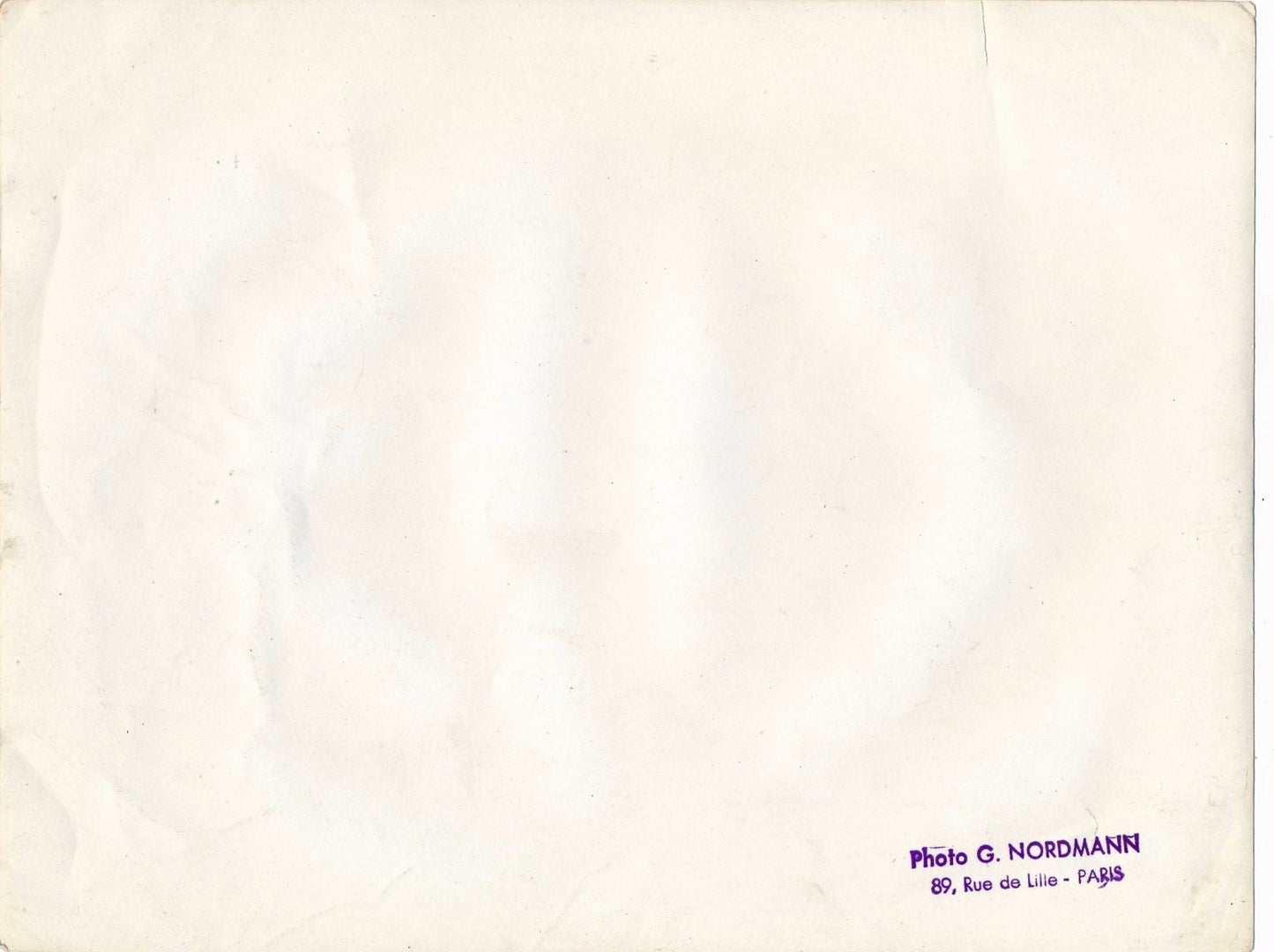 photo Yvette Alde artiste peintre tirage argentique époque Nordmann v. 1950