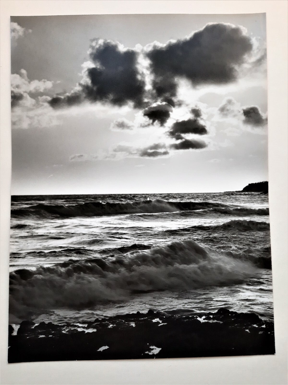 Étude Étude de mer et de nuage photo photographie anonyme belle dimension