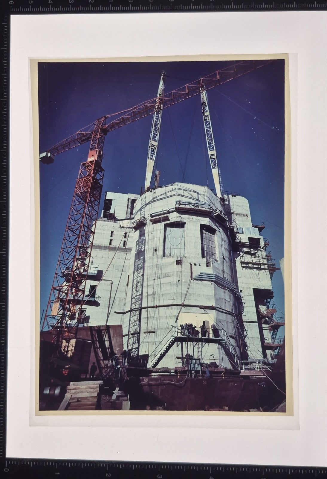 Site Marcoule nucléaire 1957 CEA Babcock 15 photo 7 Ekta bel ensemble Wicox
